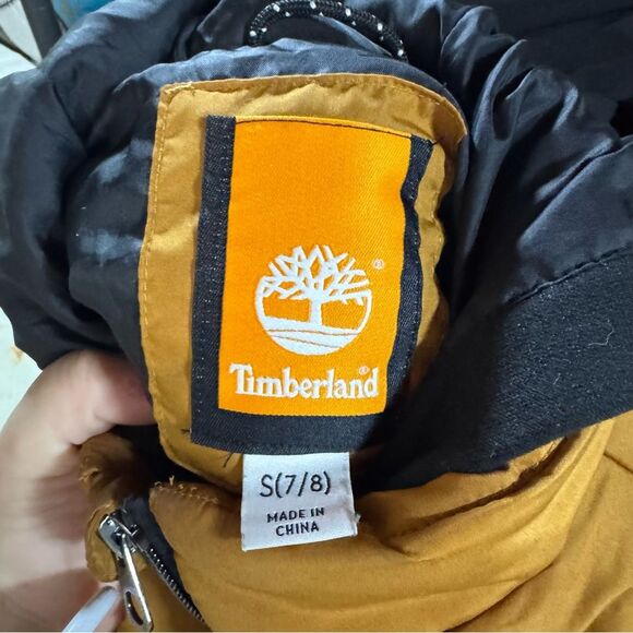 Timberland Layered Puffer Full Zip Jacket - Picture 4 of 4